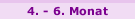 4. - 6. Monat
